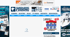 Desktop Screenshot of floridasportfishing.com